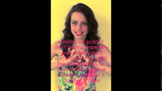 "I want crazy" lyric- cimorelli