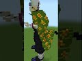 【マイクラ】-鬼滅の刃-冨岡義勇を作る！【水柱】 #shorts