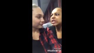 Maddie Ziegler And Nia Frazier Sioux Lip Syncs On Musical.ly
