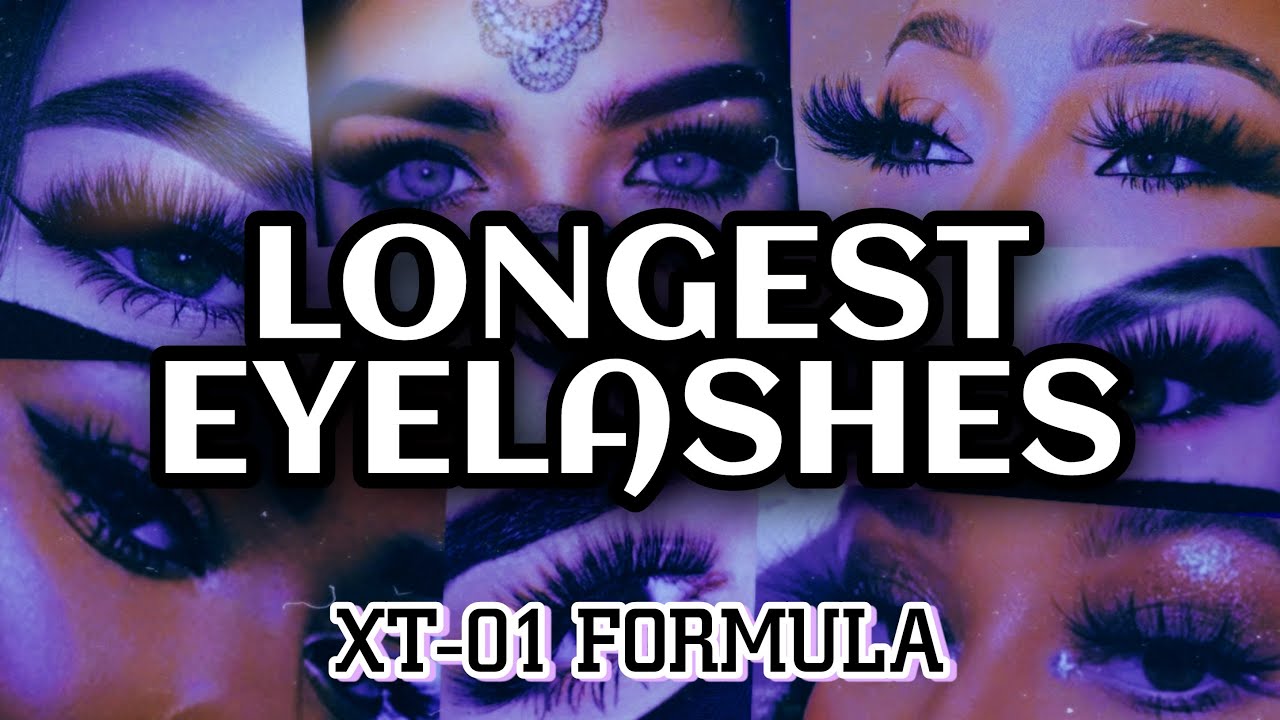 XT 01 formula Experimental LONGEST  THICKEST EYELASHES Subliminal