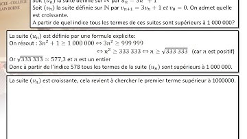 1S Suite Exercice C3 determiner un seuil algorithme avec python