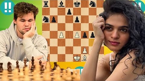Magnus Carlsen vs Tania Sachdev – Every Move Counts
