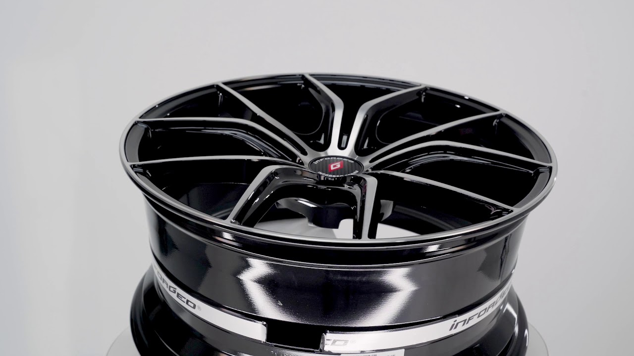 Диски INFORGED. Модель IFG17 Black Machined