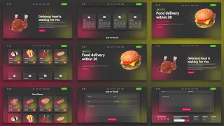 Responsive Food Restaurant website Design Using Html Css Js | Responsive Design | Restaurant website