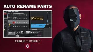 Cubase Auto Rename Midi Parts When Moving to Other Tracks [ Renaming Audio Events/Clips ]