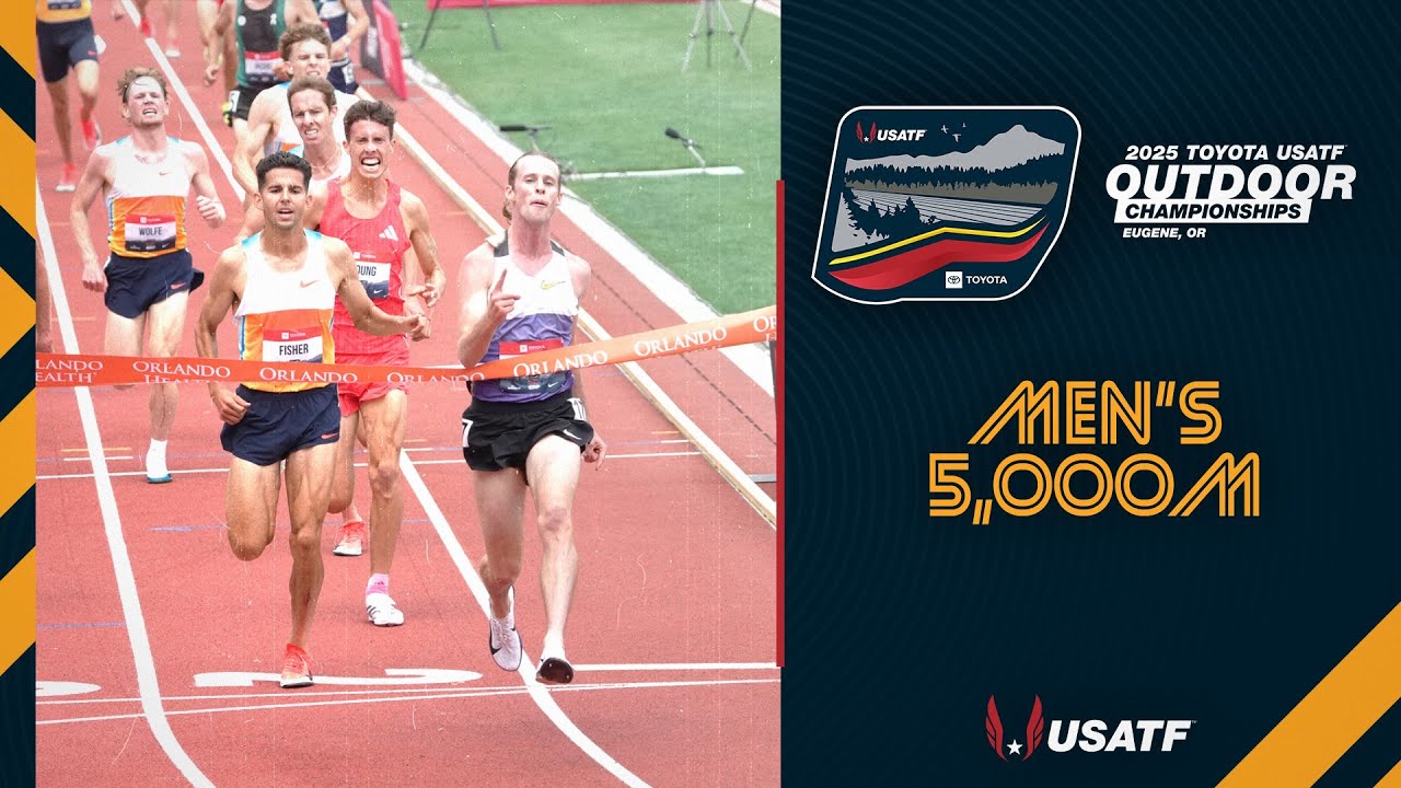 Men's 5,000m Final at the 2025 Toyota USATF Outdoor Championships