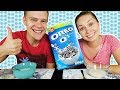 ПРОБУЕМ ХЛОПЬЯ OREO!