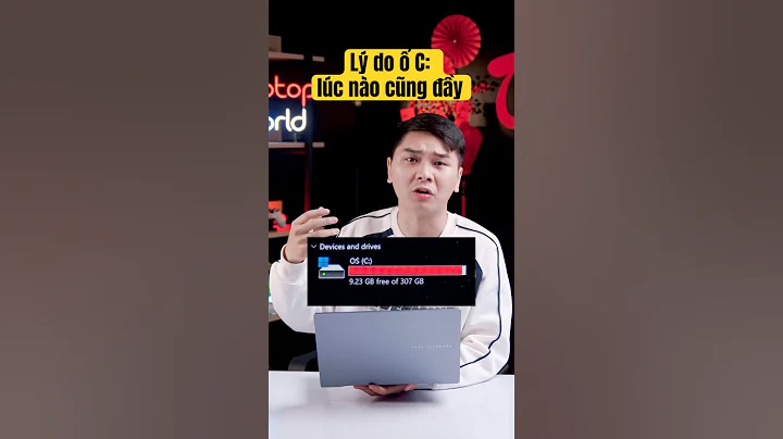 Lý do ổ C lúc nào cũng đỏ và cách khắc phục | LaptopWorld