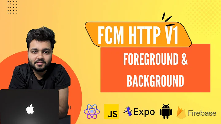 Firebase HTTP V1 Push Notifications with React Native Expo | Foreground & Background | Tutorial