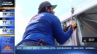 AdventHealth sets up tents to prepare for possible surge of coronavirus cases in Florida