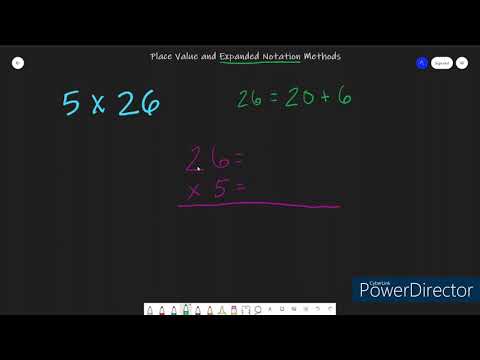 Place value and Expanded Notation Methods | Multiplication