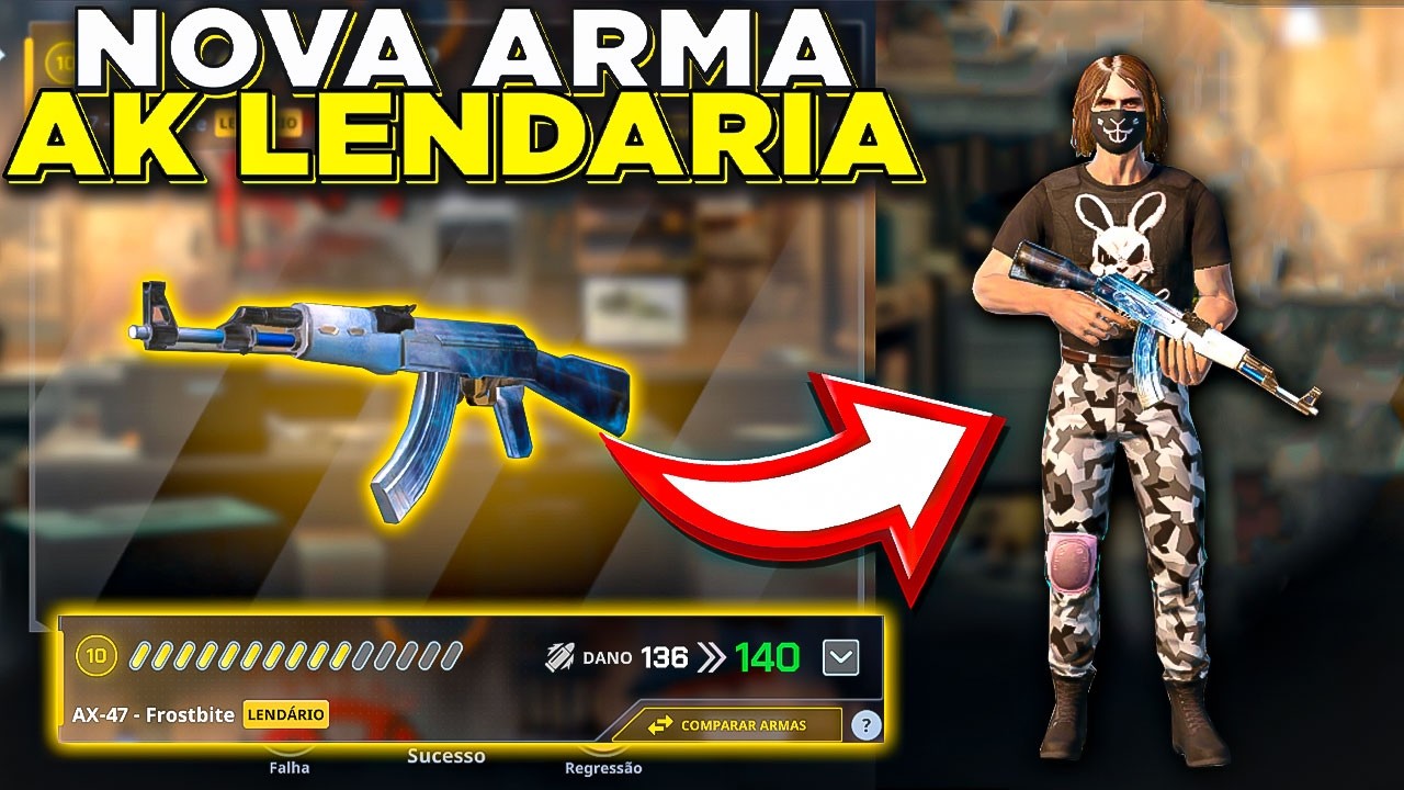 GANHEI A NOVA AK LENDÁRIA MELHOR ARMA DO JOGO! ONE STATE RP