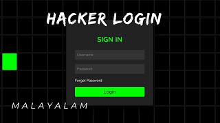 login page htm and css | how to make login page html css malayalam |futurebeets| html css login page