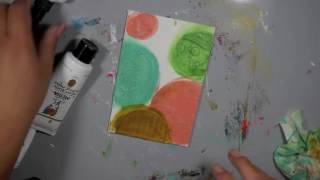 Simple Beginners Art Journal Page