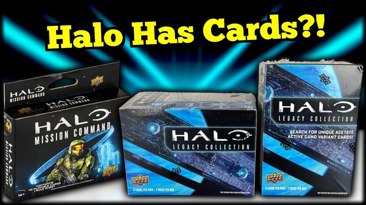 Official Halo Cards?! - Halo Legacy Collection & Mission Command ...