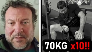 DEVON REACTS TO VITALY'S 70KG PRONATION FOR REPS!