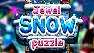 Jewel Snow Puzzle (Gameplay Android) screenshot 2