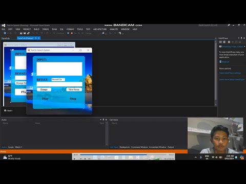 Text to Speech System with different Voices using Visual Basic
