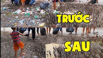 Thử Thách Dọn Rác | Cleaning Trash Challenge - Con Nit channel