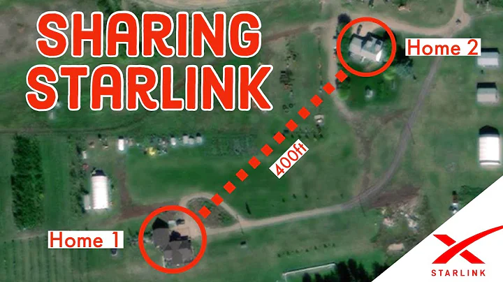 Sharing Starlink 400ft Away into a 2nd home