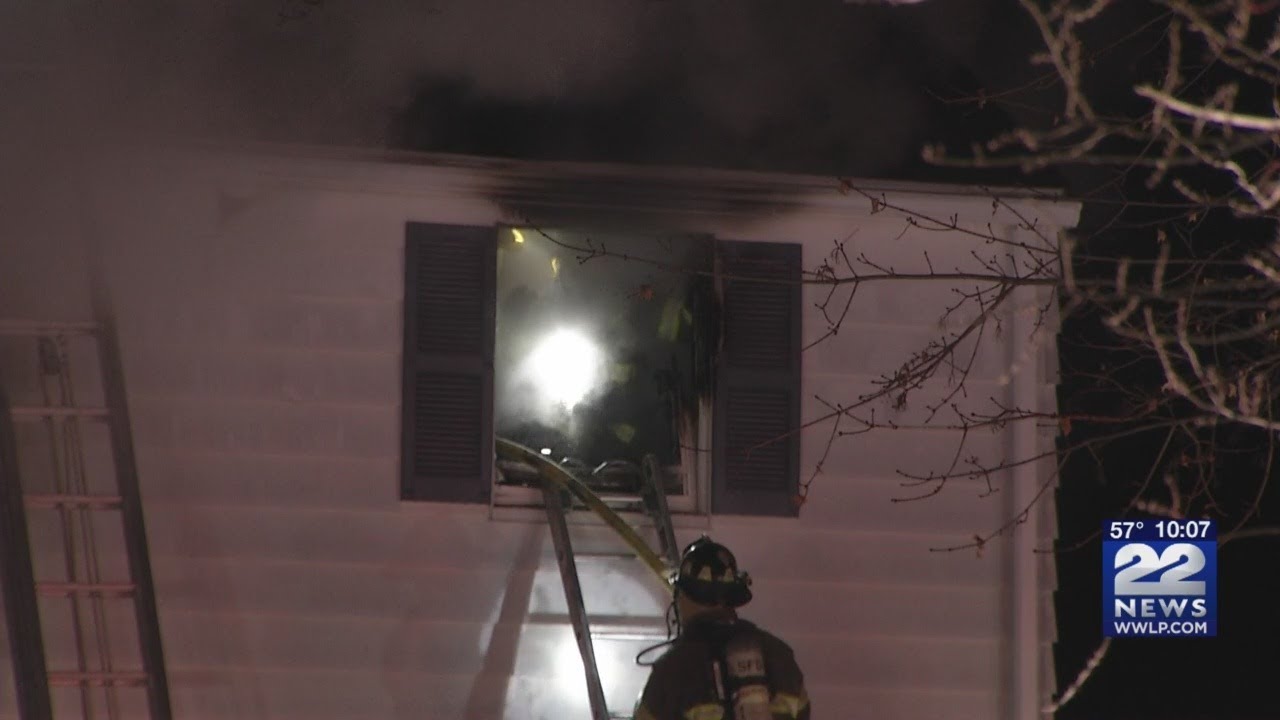 Firefighter injured, rushed to hospital after battling house fire in ...