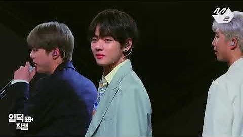 [입덕직캠] 방탄소년단 뷔 직캠 4K ‘작은 것들을 위한 시 (Boy With Luv)’ (BTS V FanCam) | @MCOUNTDOWN_2019.4.25