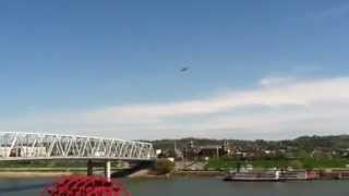 Opening day reds flyover 2012
