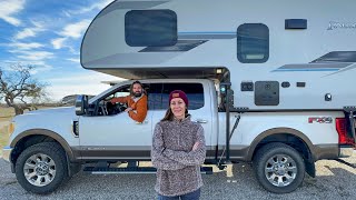 Escaping a Winter Storm Living in a Truck Camper by Cody & Kellie 99,209 views 3 months ago 23 minutes