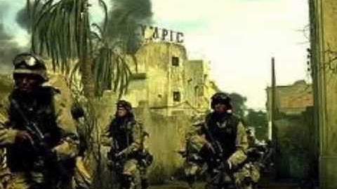 Black hawk down Music by Lost in the Sky "Gunslinger"