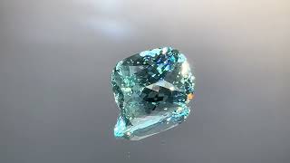 Unheated Flawless Paraiba Tourmaline Ring at 16.95 carats by Kat Florence KF010167