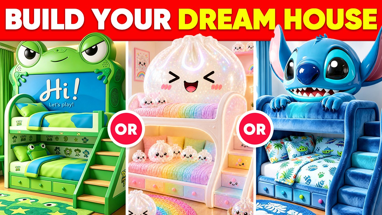 Would You Rather - Create Your PERFECT Billionaire Dream House ✨🏡🤑🌈 Titan Quiz
