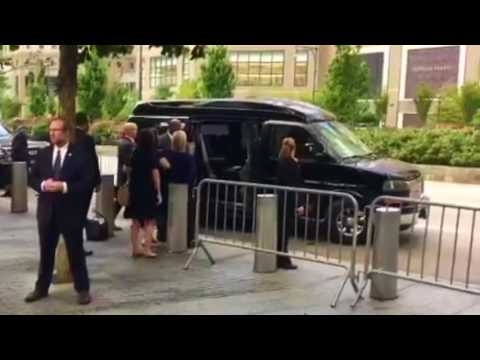 Video Hillary Passes Out, Collapses into Security Detail -... - youtube