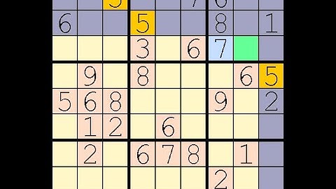 How to Solve The Toronto Star Five Star Sudoku  17 June, 2023