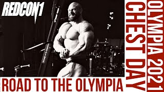 CHEST DAY | Road to the Mr Olympia 2021 |James The Shed Hollingshead