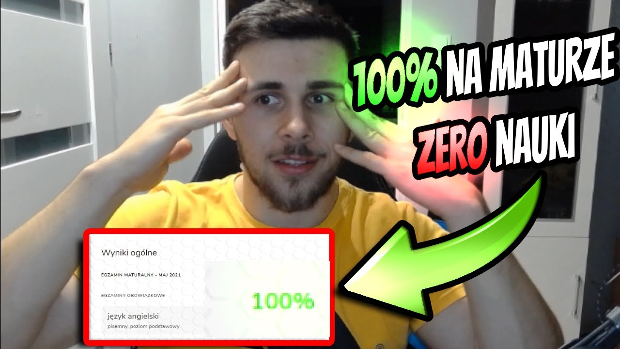 Jak zdałem maturę na 100% BEZ nauki? | Porażka systemu edukacji - YouTube