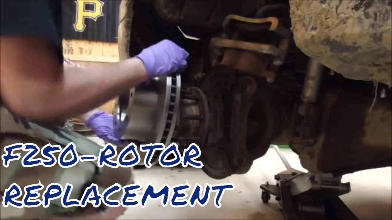 F250 FRONT ROTOR REPLACEMENT YouTube