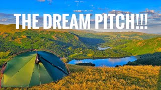Solo wildcamping in the Lake District. Silver How in the TerraNova Northern lite 2. STUNNING VIEWS!