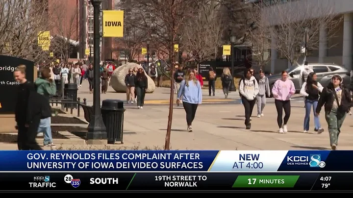 Gov. Kim Reynolds files complaint against University of Iowa alleging noncompliance with DEI act