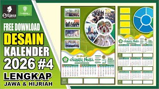 FREE DOWNLOAD CALENDAR 2026 #calendar #calendar2026 #banner #perctakan