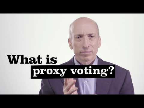 What is Proxy Voting? | Office Hours with Gary Gensler