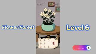 Flower Forest Word Puzzle Level 6 walkthrough 🌼🌿 | Relaxing Nature & Puzzle Fun | Mini Boss 🌸🧠 screenshot 3