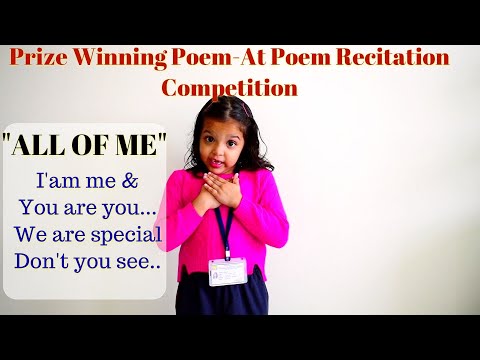 Best Poem For Poem Recitation Competition for small Kids With Action And Lyrics| English Action Poem