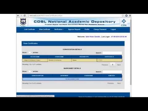 05 Student Registration With Aadhaar - CVL NAD