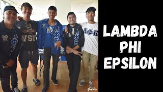 WSU Lambda Phi Epsilon International Fraternity Inc. (Yardhsow 2017)