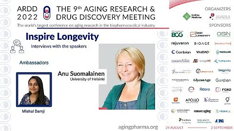 Inspire Longevity interviews at ARDD2022: Anu soumalaien