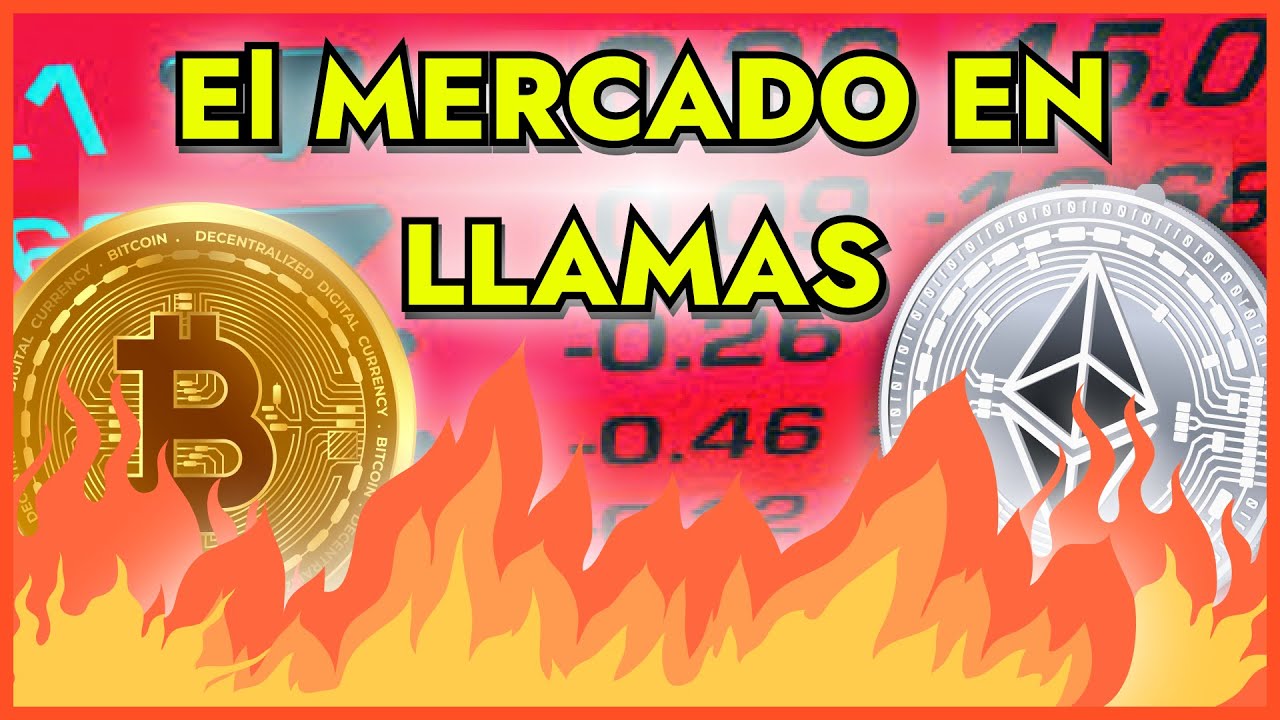 CAÍDA de las CRIPTOMONEDAS - MERCADO en LLAMAS - BITCOIN HOY