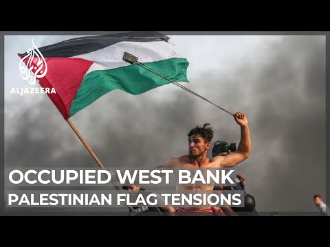 Israelis target those raising Palestinian flag in occupied West Bank