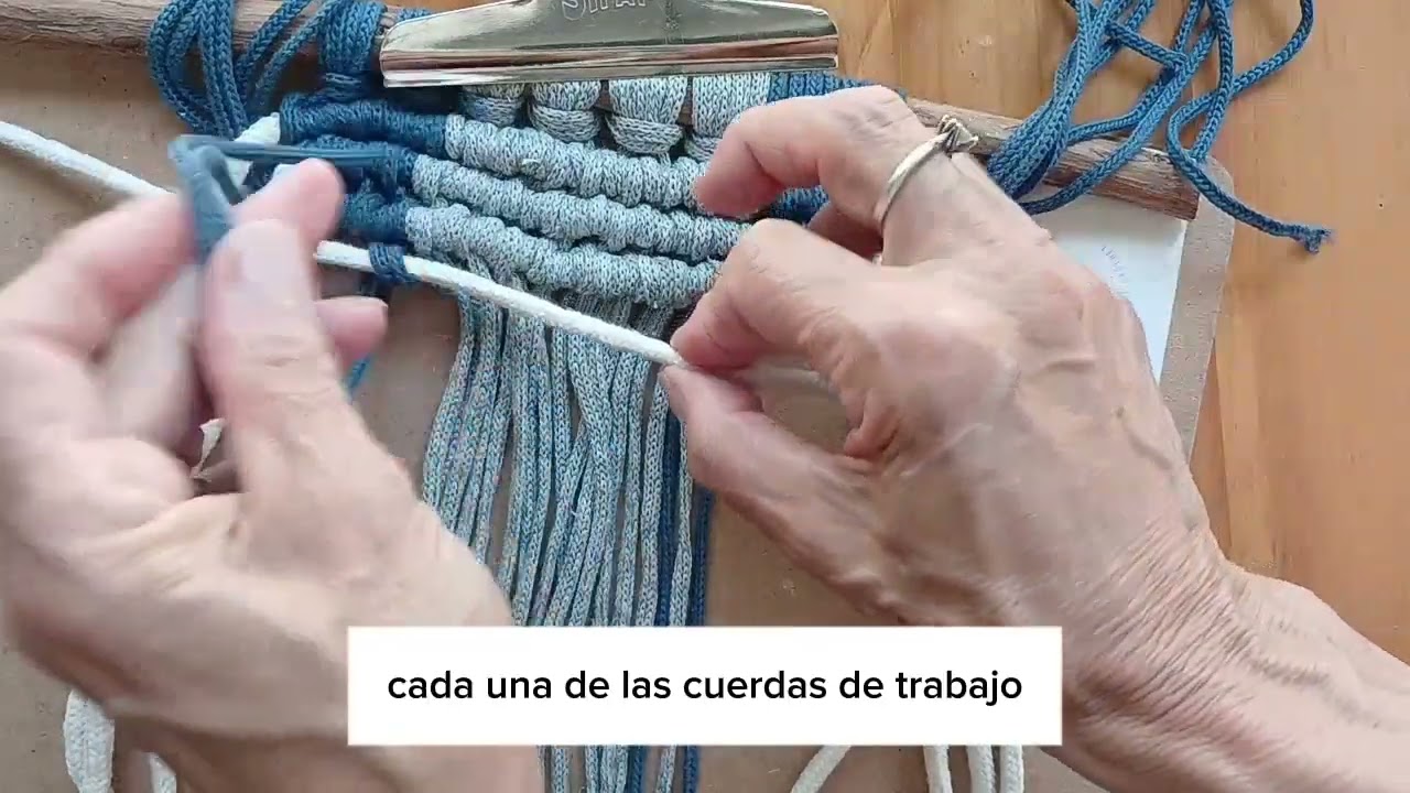 Tapiz Noruego #macramé 