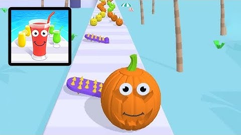 Juice Run - #Part 9 - All Levels Gameplay (Android/iOS) Candy Play