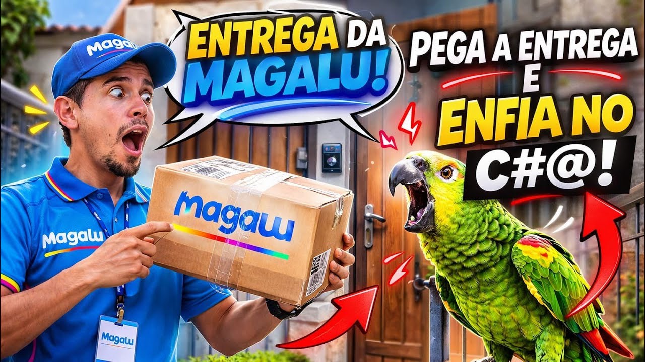🦜 TENTE NÃO RIR! - PAPAGAIO MAIS ENGRAÇADO DO BRASIL!!